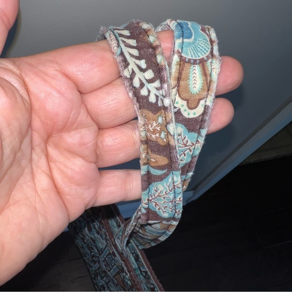 Vera Bradley Java Blue Print Small Tote purse - Picture 4 of 6